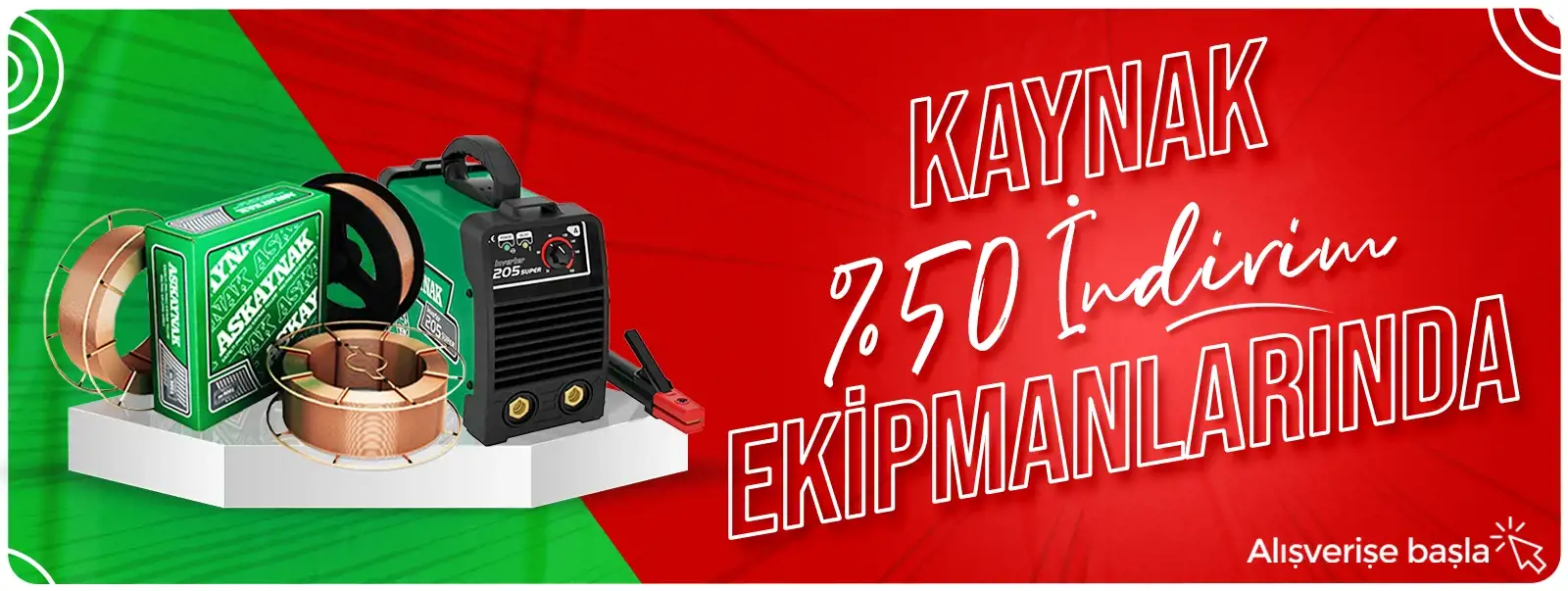 Kaynak Ekipmanları'nda Kaçırılmayacak Fırsatlar Yollabana'da