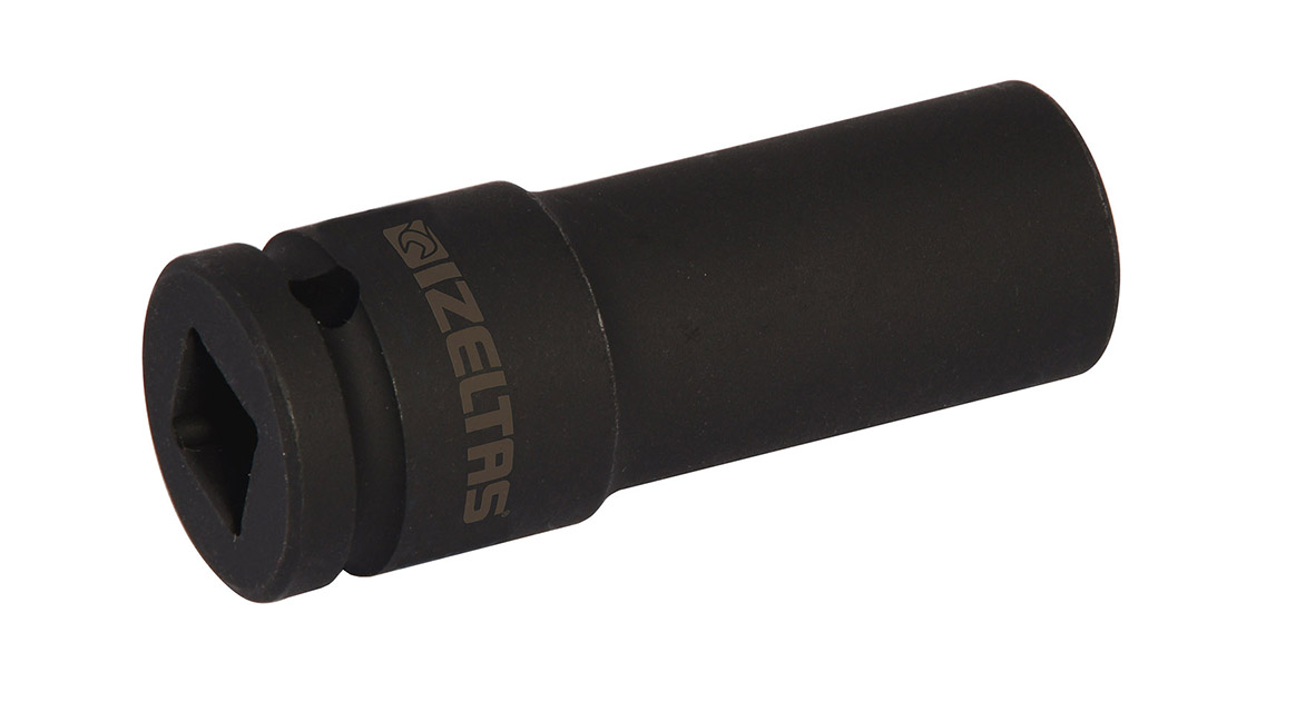 İZELTAŞ 1108067012 12 Mm 1/2" Havalı Derin Lokma 6 Köşe