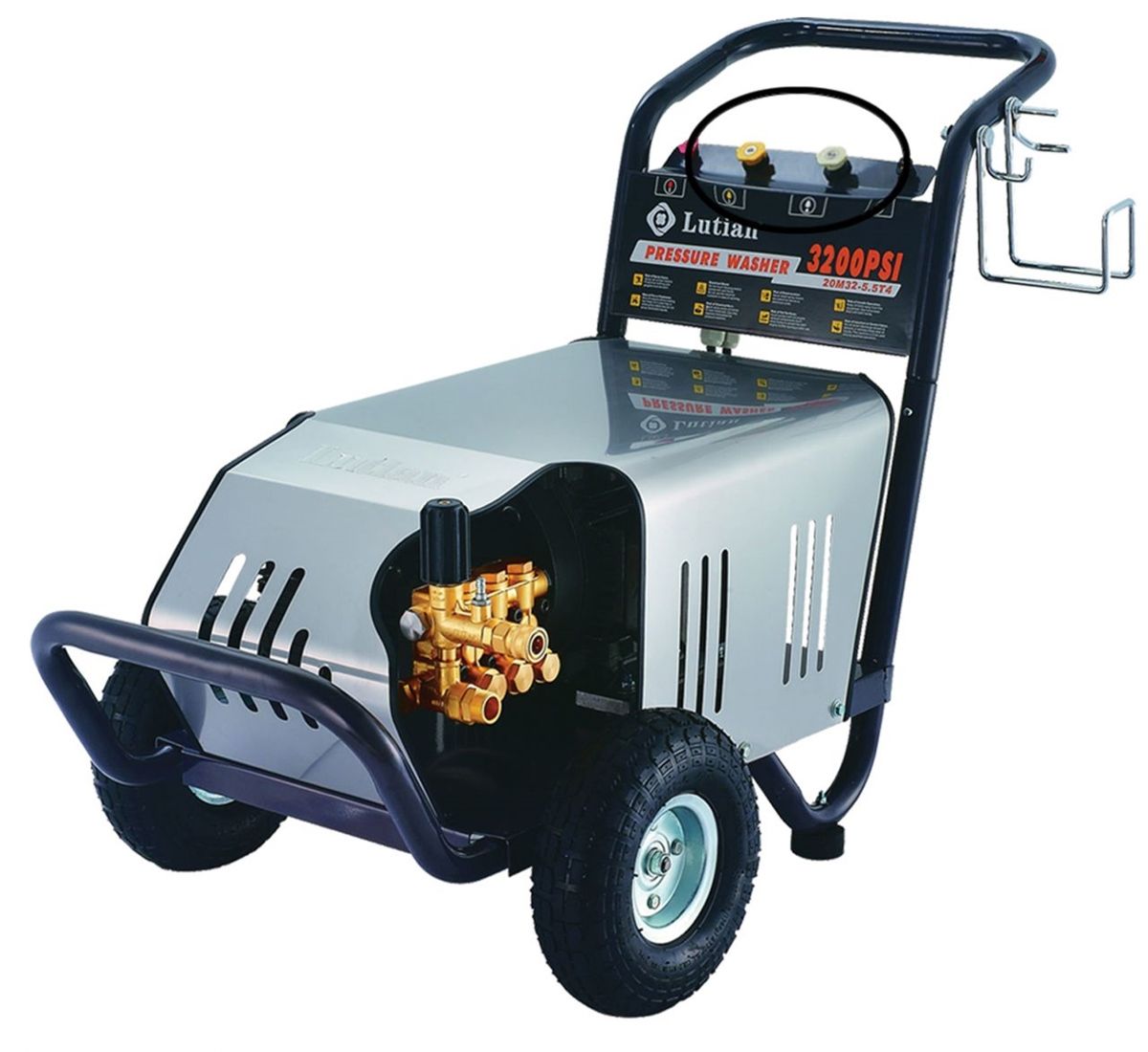 Lutian 20M32-5.5T4 Yıkama Makinesi 220 Bar 7.5 Hp