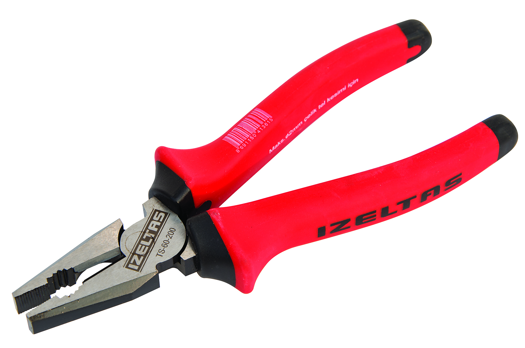 İZELTAŞ 3030122200 200 Mm Kombine Pense Ağır Tip (Çelik Tel İçin)