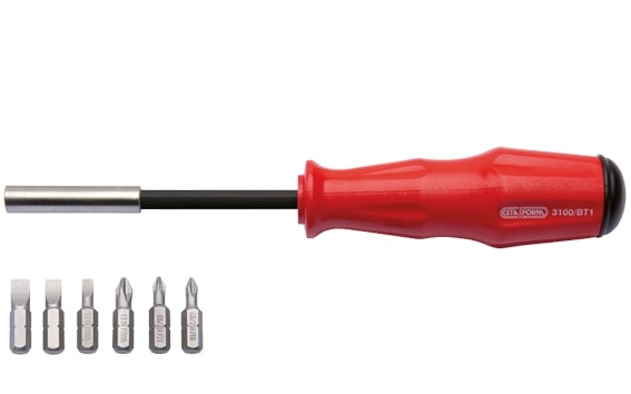 Cetaform 3100/BT6A 7 Parça Depolu Bits Tornavida Takımı