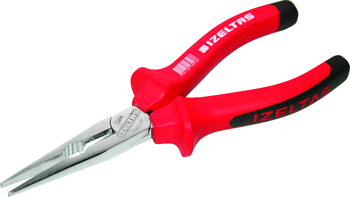 İZELTAŞ 3220135140 140 Mm Uzun Kargaburun Düz Uçlu Ergonomik