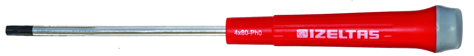İZELTAŞ 4530170560 T5X60 Torx Uçlu Klemens Tornavida
