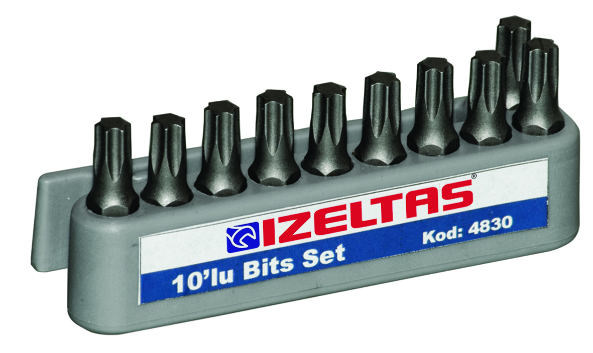 İZELTAŞ 4830000027 T27 Torx Bits Uç(25 Mm) Set