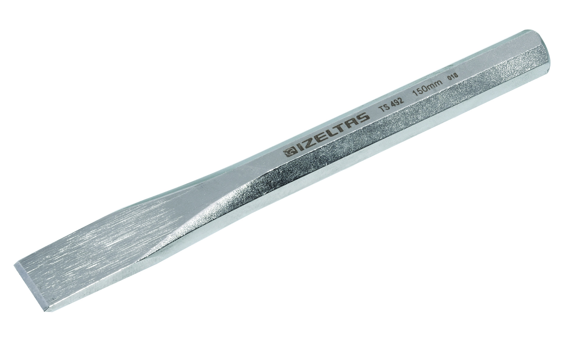 İZELTAŞ 5510230125 125 Mm Tesviyecı Düz Keski Krom