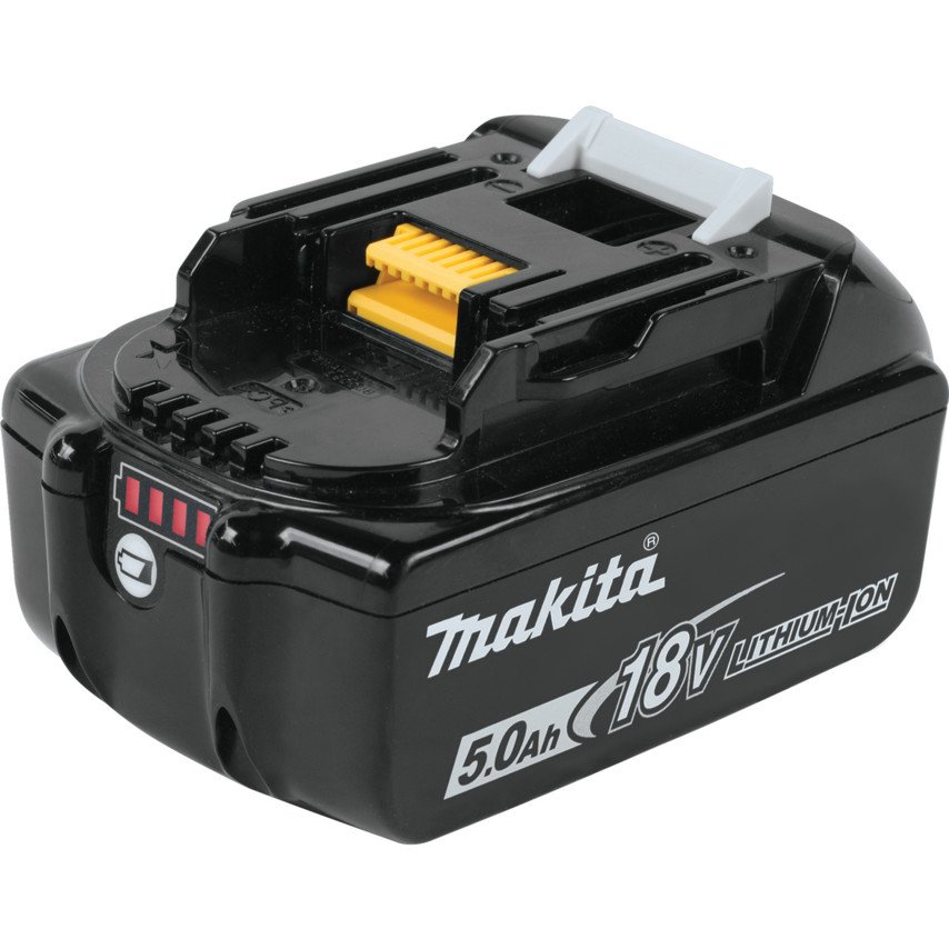 Makita BL1850B Liion Serisi Akü 18.0 V  5.0 Ah (Sürgülü  Güç Göstergeli)