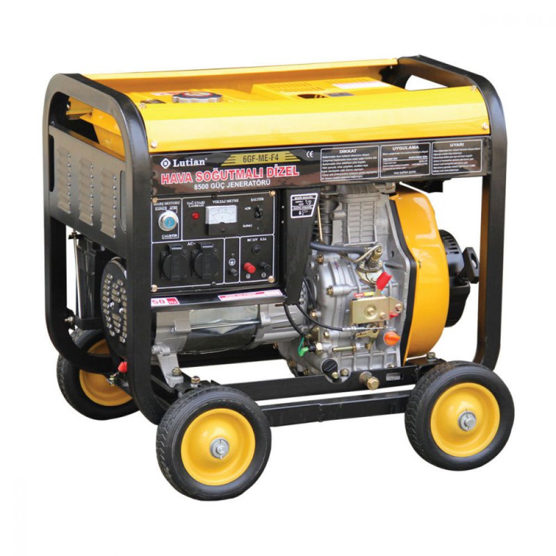 Lutian 6GFMEF3F4 Dizel Jeneratör  7.0 KW 220 V ATS (Bakır Sargılı)