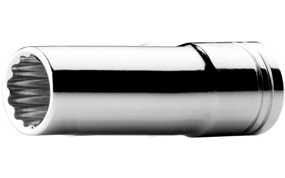 Cetaform C04A-B0316 1/4" 12 Köşe Yıldız Derin Lokma Anahtar -Sae  3/16" - 50Mm