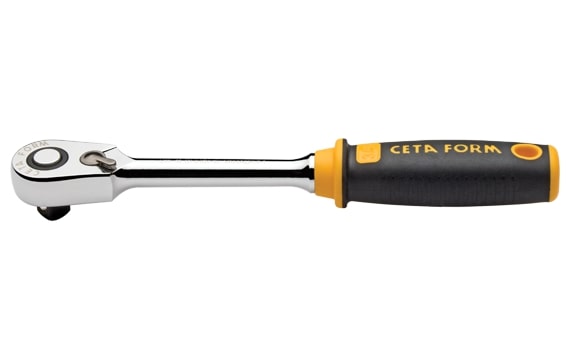 Cetaform C11-11 3/8" Düğmeli Cırcır Kolu (Kompakt Kafa)  27Mm - 200Mm