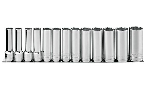 Cetaform C14A-RB13 13 Parça 3/8" 12 Köşe /Yıldız Derin Lokma Anahtar Takımı -Sae
