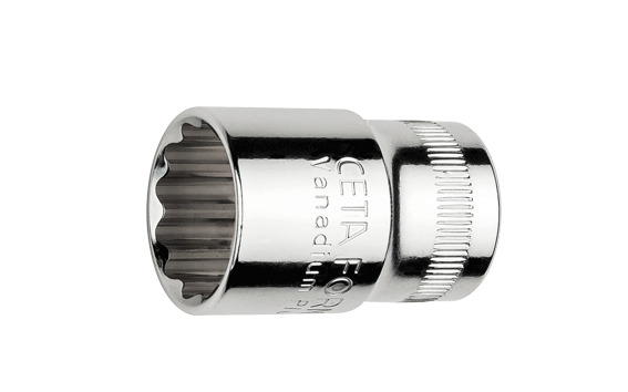 Cetaform C22-B09X 1/2" 12 Köşe Yıldız Lokma Anahtarlar (Plastik Teşhir Kartlı)  9Mm - 38Mm