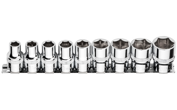 Cetaform C22-R09 9 Parça 1/2" 6 Köşe Lokma Takımı