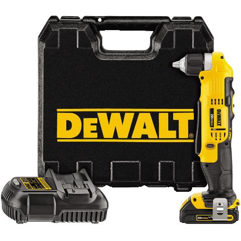 Dewalt Dcd740c1 Xr Serisi Şarjlı Dik Açılı Matkap 18v/1.5ah Li-Ion Çift Akü