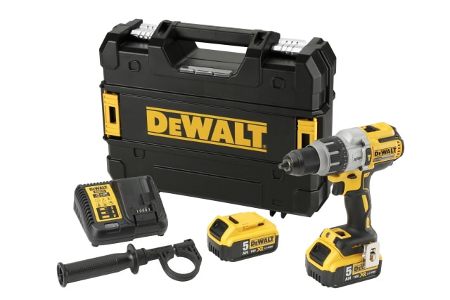 Dewalt DCD996P2 18Volt/5.0Ah Li-ion Çift Akülü Kömürsüz Darbeli Matkap