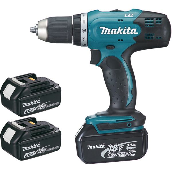 Makita DDF453SFE3 Akülü Matkap Vidalama 18V  3.0 Ah (1/2")