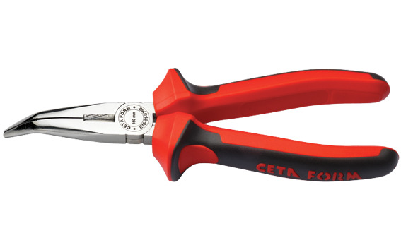 Cetaform E16-11-0160 Eğri Kargaburun (Parlak Krom/Duotech Sap)  160-6" - 1.6Mm