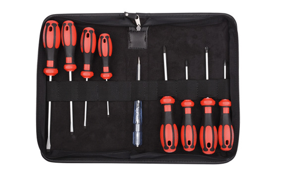 Cetaform F99-901 9 Parça C-Plus  Tornavida Takımı - Düz/Yıldız/Pozidriv + Kontrol Kalemi