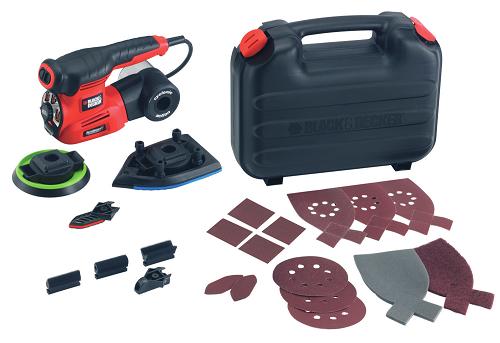Black&Decker Ka280k 220W Çok Amaçlı Zımpara Zımpara (Üçgen, Eksantrik, Titreşim)