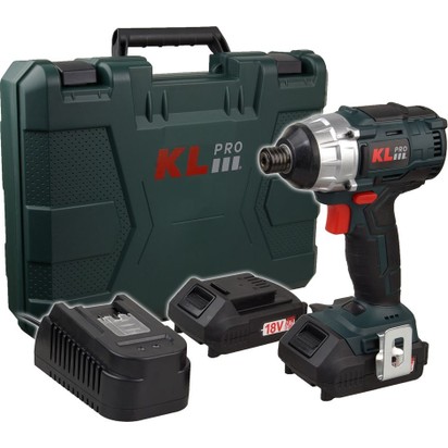KL PRO KLDV1820B 18V 2.0Ah Şarjlı Darbeli Vidalama (Kömürsüz)