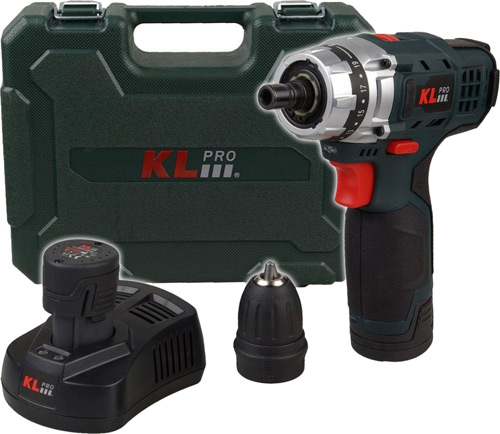 KL PRO KLNM1020 10.8V 2.0Ah Şarjlı Darbesiz Vidalama/Matkap