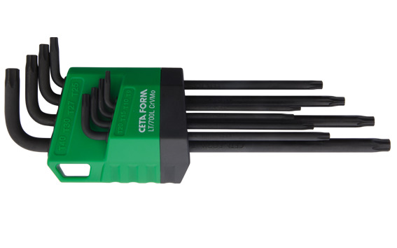 Cetaform LT/700L 8 Parça Torx L Anahtar Takımı (Uzun Tip)