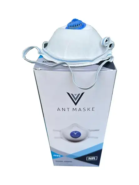 Ant FFP2 NR Ventilli Toz Maskesi y21v 25'li Paket