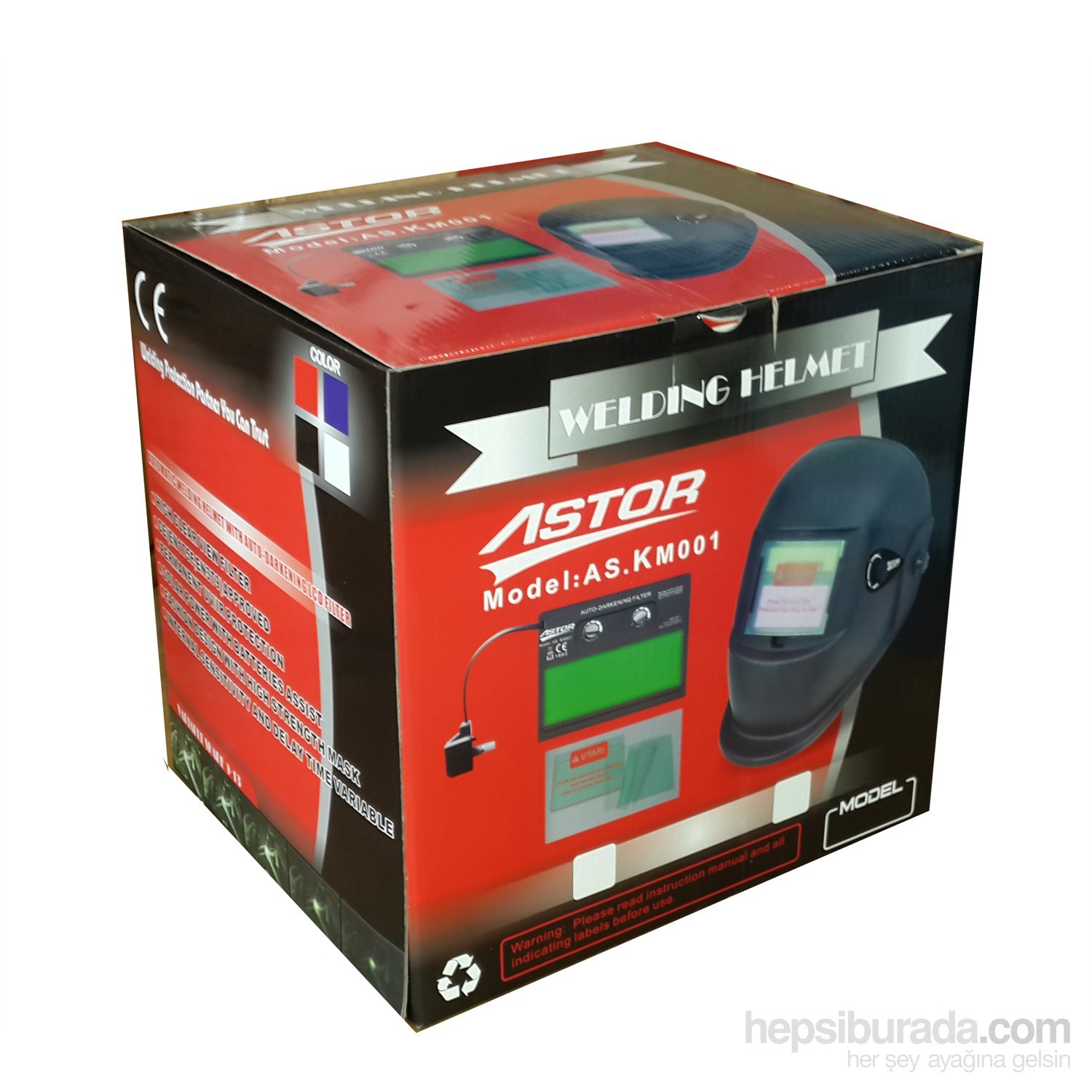 Astor As-km001 Colormatik Kaynak Maskesi