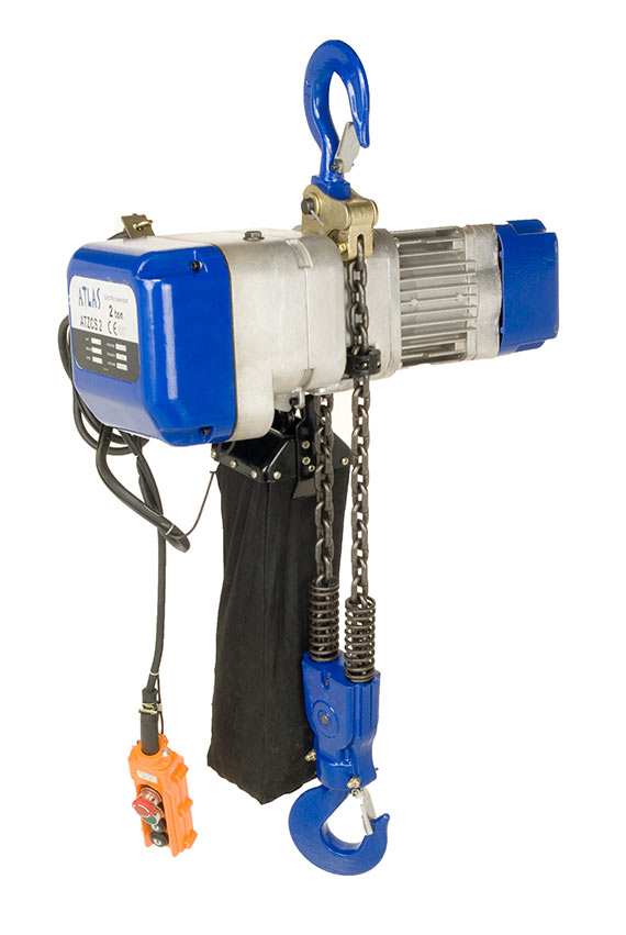 ATLAS ATZCS2-12 2 Ton 12 Mt Elektrikli Zincirli Vinç