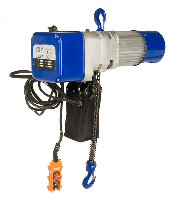 ATLAS ATZCS1-12 1 Ton 12 Mt Elektrikli Zincirli Vinç