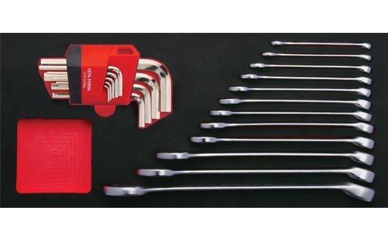 Cetaform B01-E21 21 Parça Kombine Anahtar Ve Allen Setleri