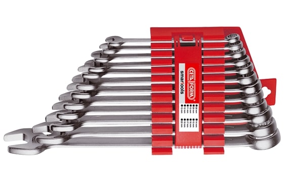 Cetaform B01-P12 12 Parça Kombine Anahtar Takımı (Plastik Klipsli)