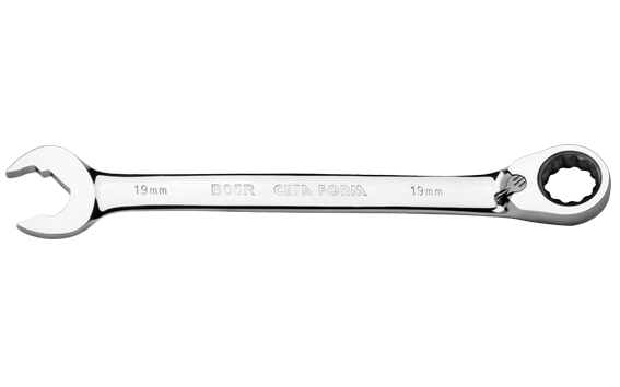 Cetaform B05R-09X C-Gear Cırcırlı Kombine Anahtar (Özel Ağızlı) 9*160 Mm (Tehşir Kartlı)