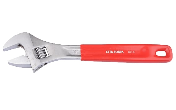 Cetaform B21-150C Kurbağacık Anahtar  150-6"  20Mm  (Krom Kaplı-Pvc Daldırma Saplı)