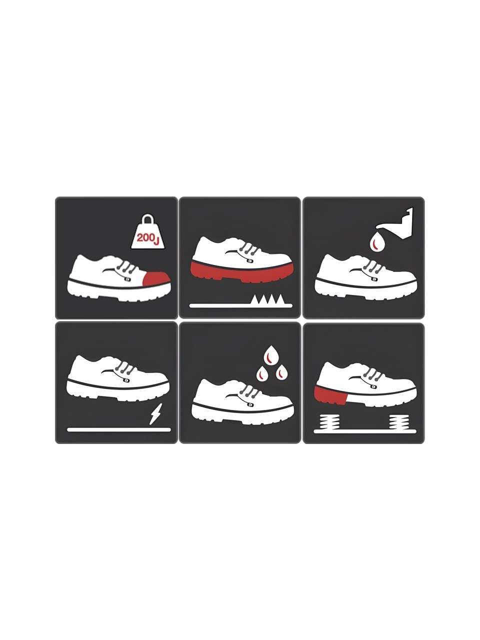 Baymax Armor S1 Aır Max Deri Çelik Burunlu İş Ayakkabısı