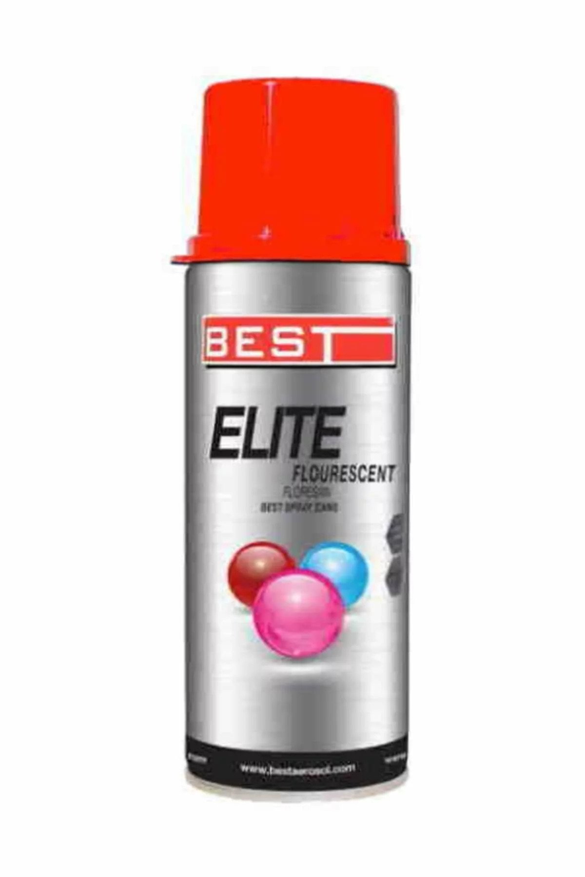 Best Bef 400 Elite Floresan Boya 400 Ml Kırmızı
