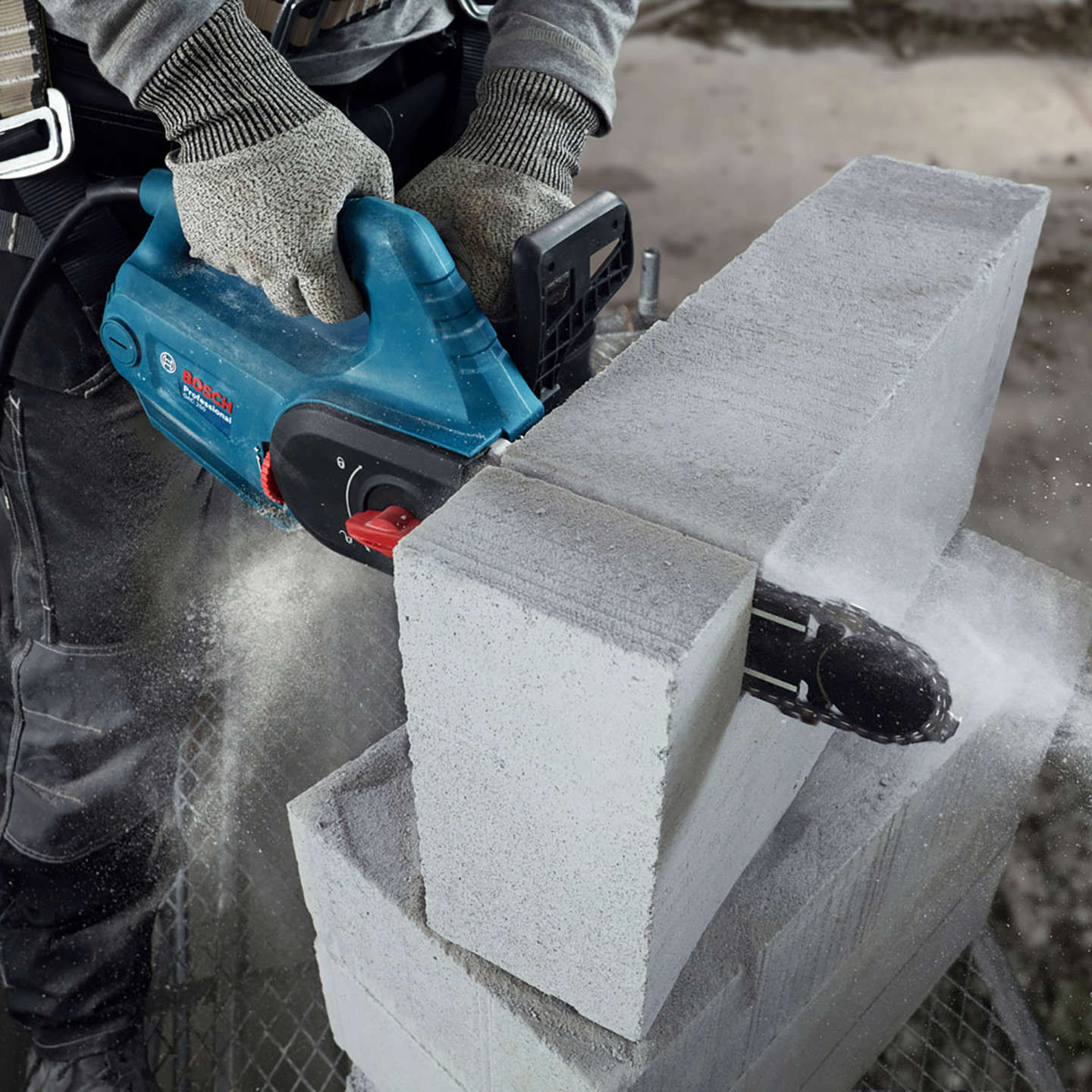 Bosch Professional GAC 250 Zincirli Ytong Kesme Makinası 1200 Watt - 06012B6020