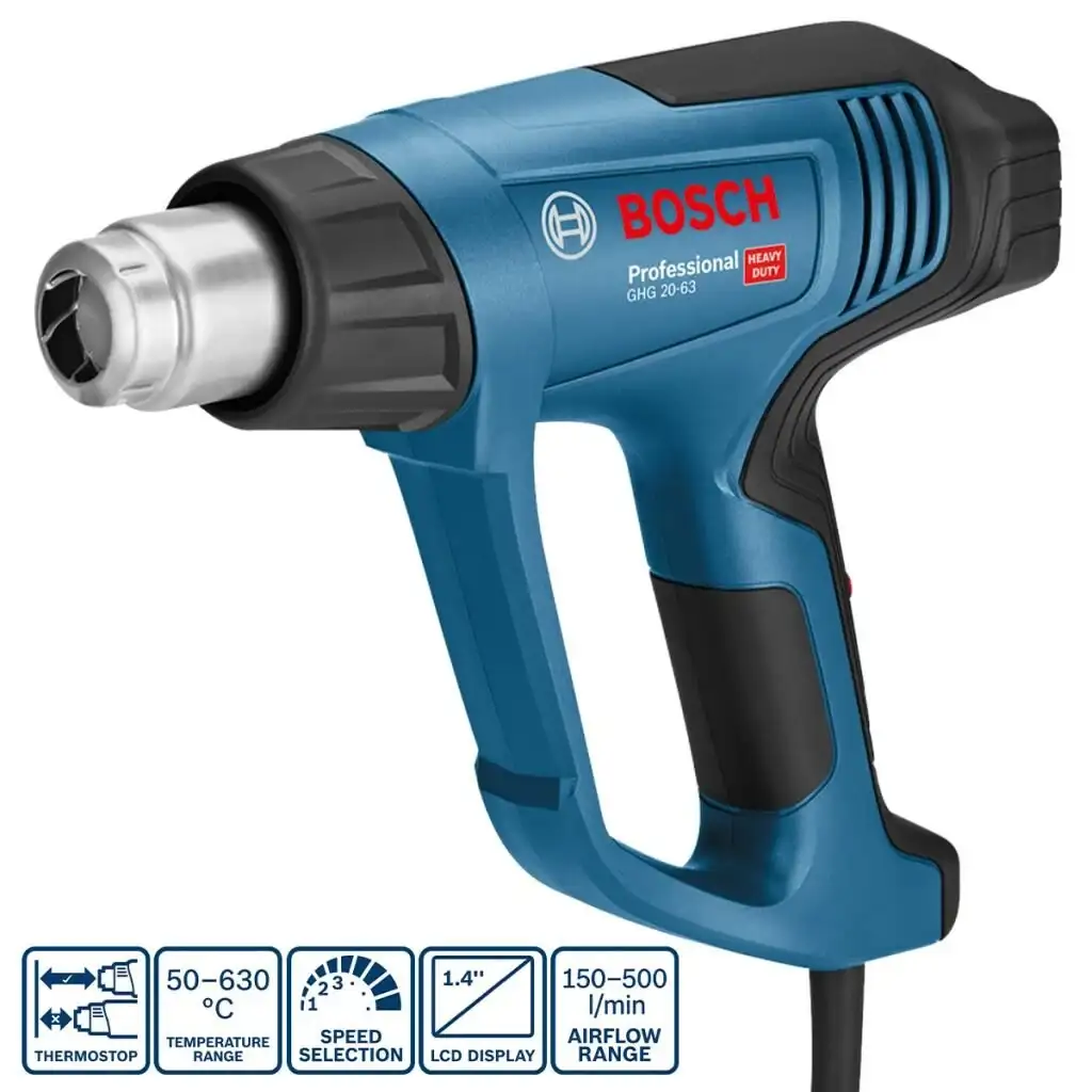 Bosch Professional GHG 20-63 Sıcak Hava Tabancası 06012A6200