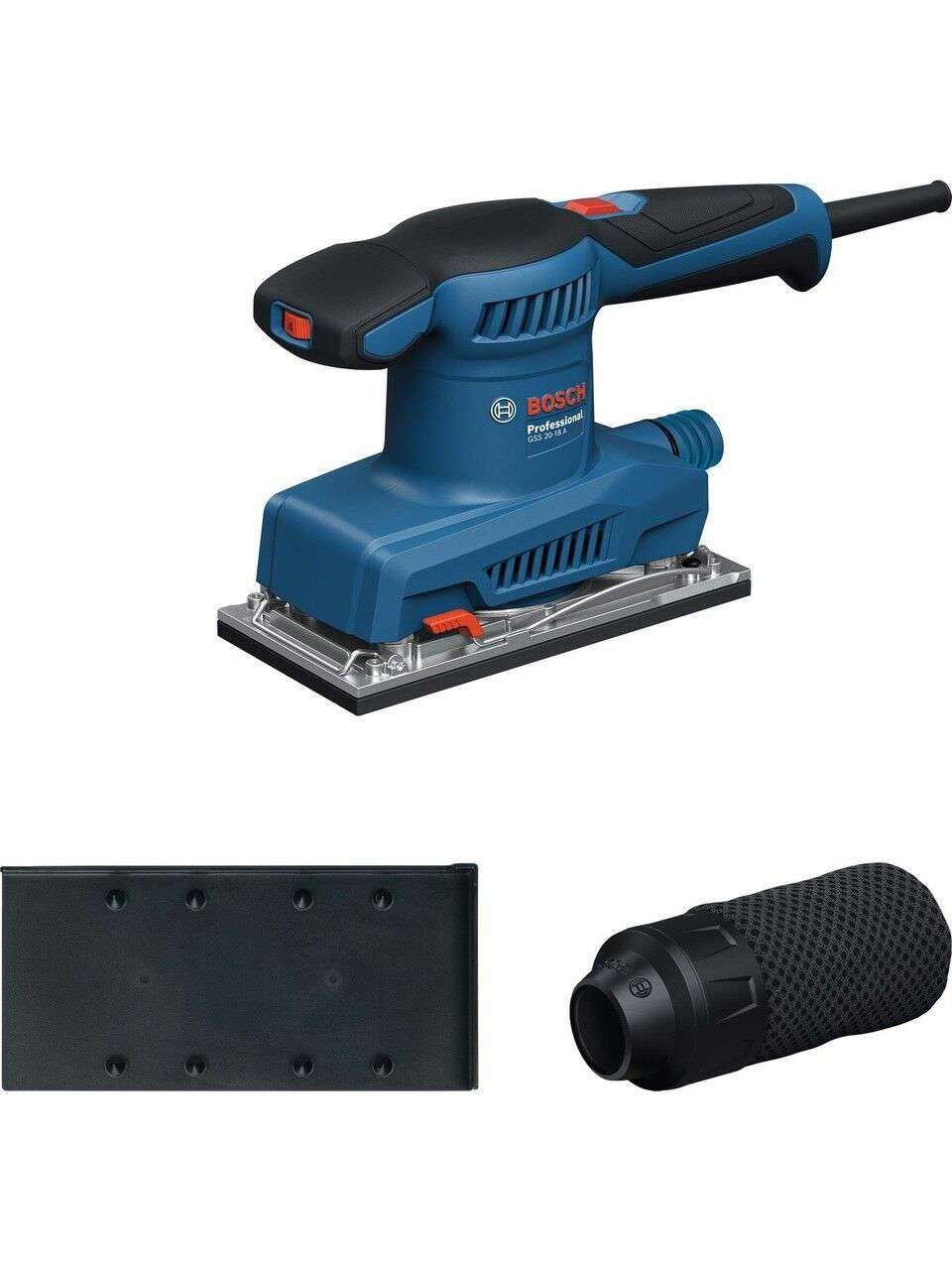 Bosch GSS 20-18 A Titreşimli Zımapara Makinesi 0601070101