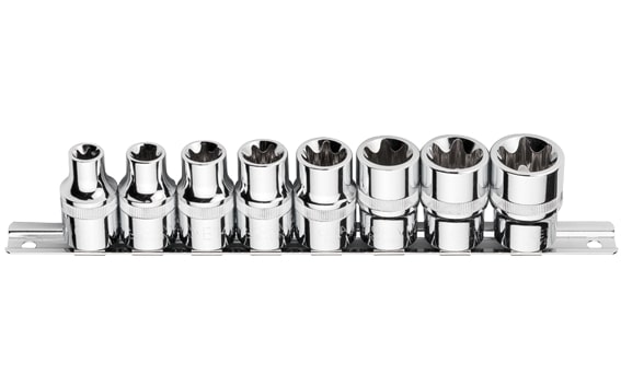 Cetaform C16-R08 8 Parça 3/8" Dış Torx Lokma Anahtar Takımı