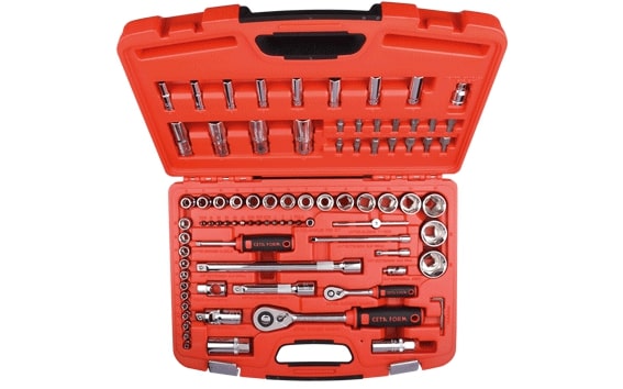 Cetaform C20-85PH2 85 Parça 1/4" + 1/2" 6 Köşe Lokma Takımı
