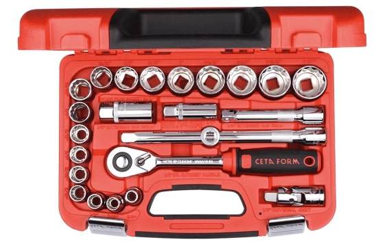 Cetaform C20A-24PB2 24 Parça 1/2" 12 Köşe Yıldız Lokma Takımı