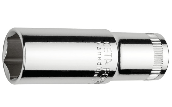 Cetaform C24-H11X 1/2" 6 Köşe Derin Lokma Anahtar  11Mm - 77Mm
