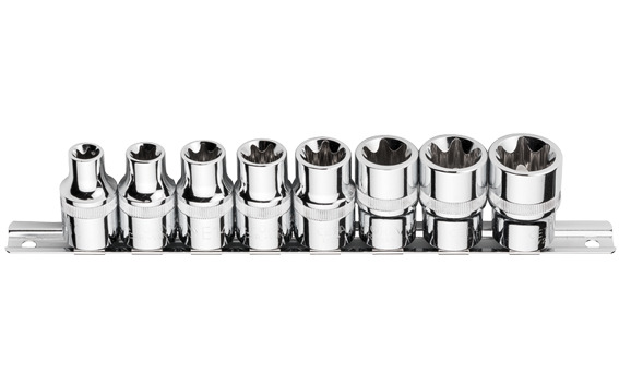 Cetaform C26-R08 8 Parça 1/2" Dış Torx Lokma Anahtar Takımı