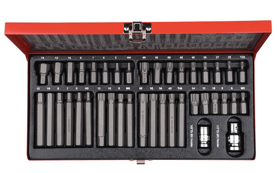 Cetaform C28-SS40 40 Parça H10 Torx - Allen - Xzn Lokmalı Bits Uç Takımı
