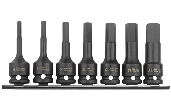 Cetaform C68-RH07 7 Parça 1/2" Allen Uçlu Havalı Lokma Takımı