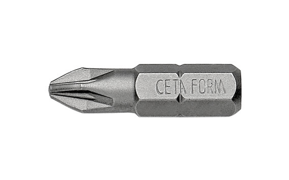 Cetaform CB/351B Pozidriv Bits Uç  Pz1 - 25Mm