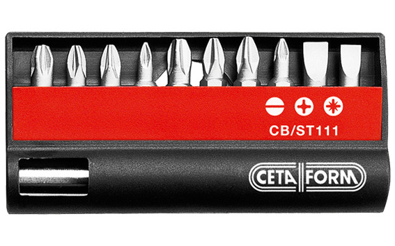 Cetaform CB/ST111 11 Parça Bits Uç Takımı - Düz/Yıldız/Pozidriv