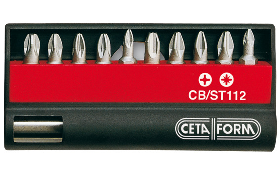 Cetaform CB/ST112 11 Parça Bits Uç Takımı - Yıldız/Pozidriv