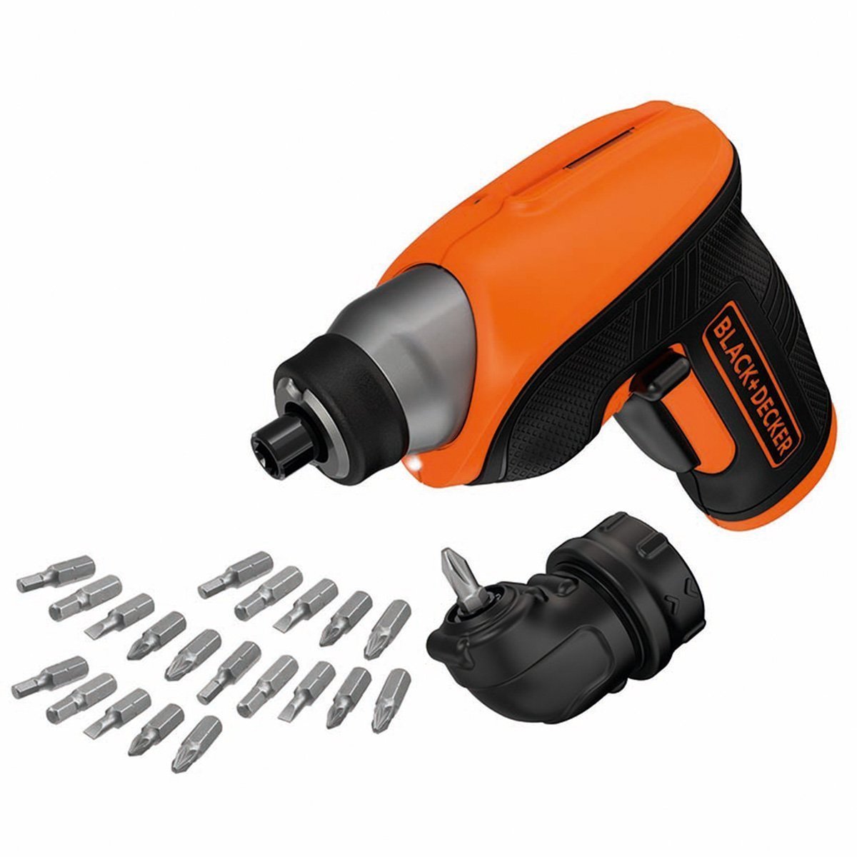 Black&Decker CS3652LCAT 3.6Volt/1,5 Ah Li-ion Şarjlı Tornavida 20 Parça Uç Seti