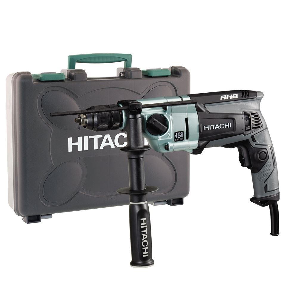 HITACHI D13VL Elektrikli Darbesiz Matkap 13Mm 860W (2 Vitesli)